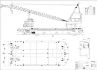 500T Crane Barge