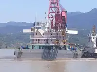 500T Crane Barge