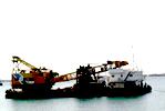 13m3 grab dredger & crane