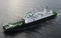 RO -RO Car Ferry with 300 tonn deck cargo